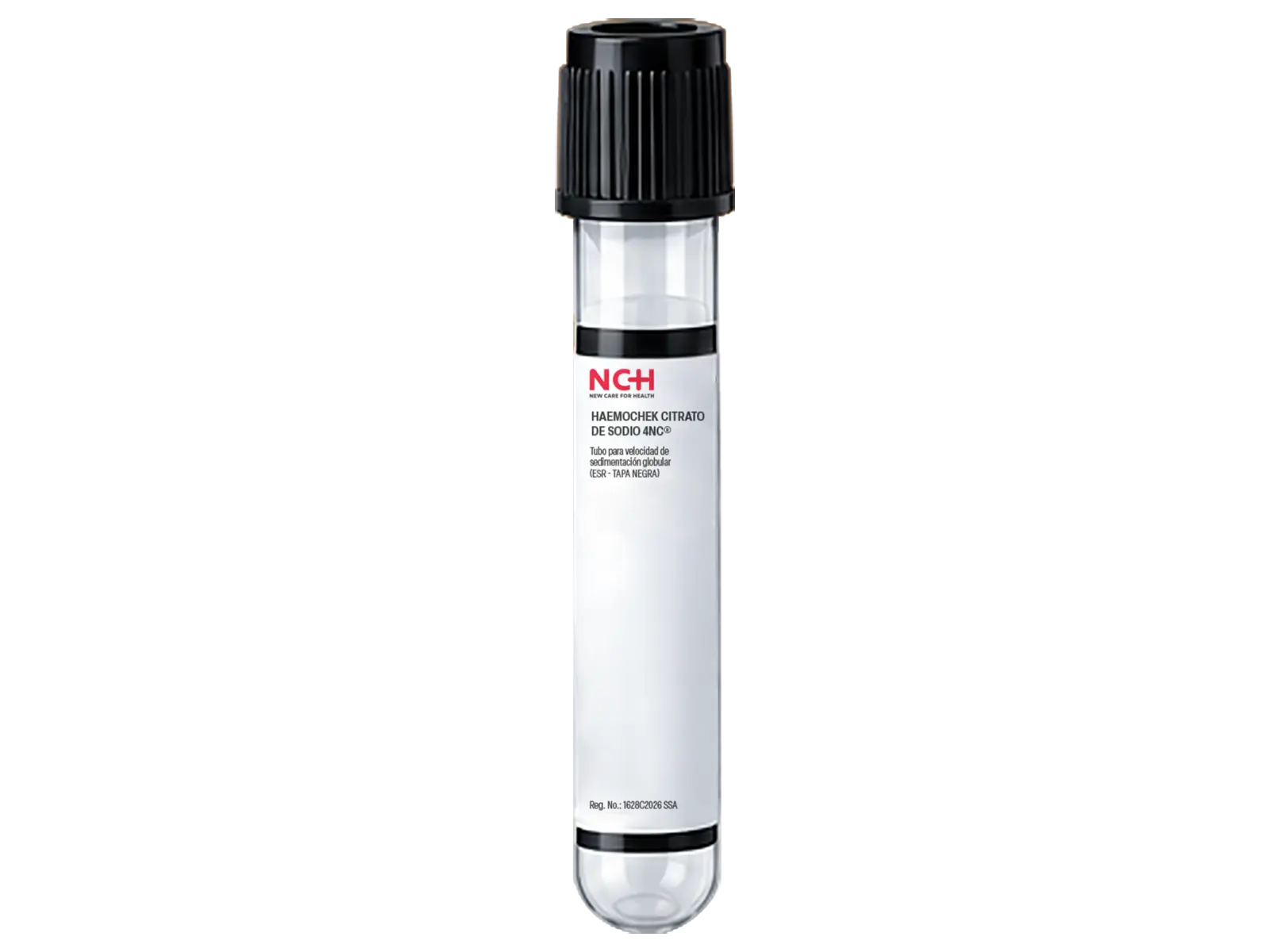 Empaque de NCH Haemochek Citrato de sodio 4NC (Citrato de sodio 4NC (3.8 %))