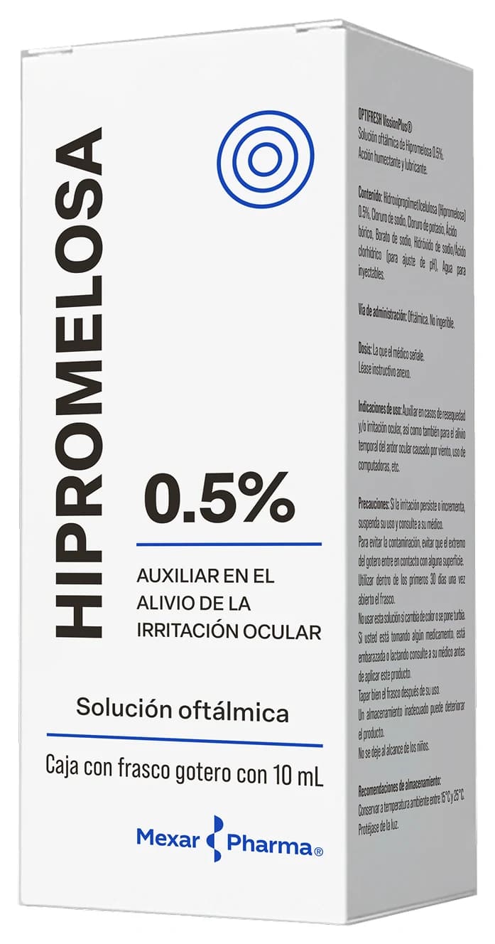 Empaque de Hipromelosa 0.5 %